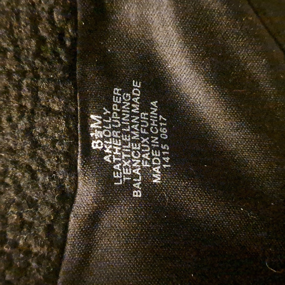Black Leather Anne Klein Sport Boots - Picture 9 of 9
